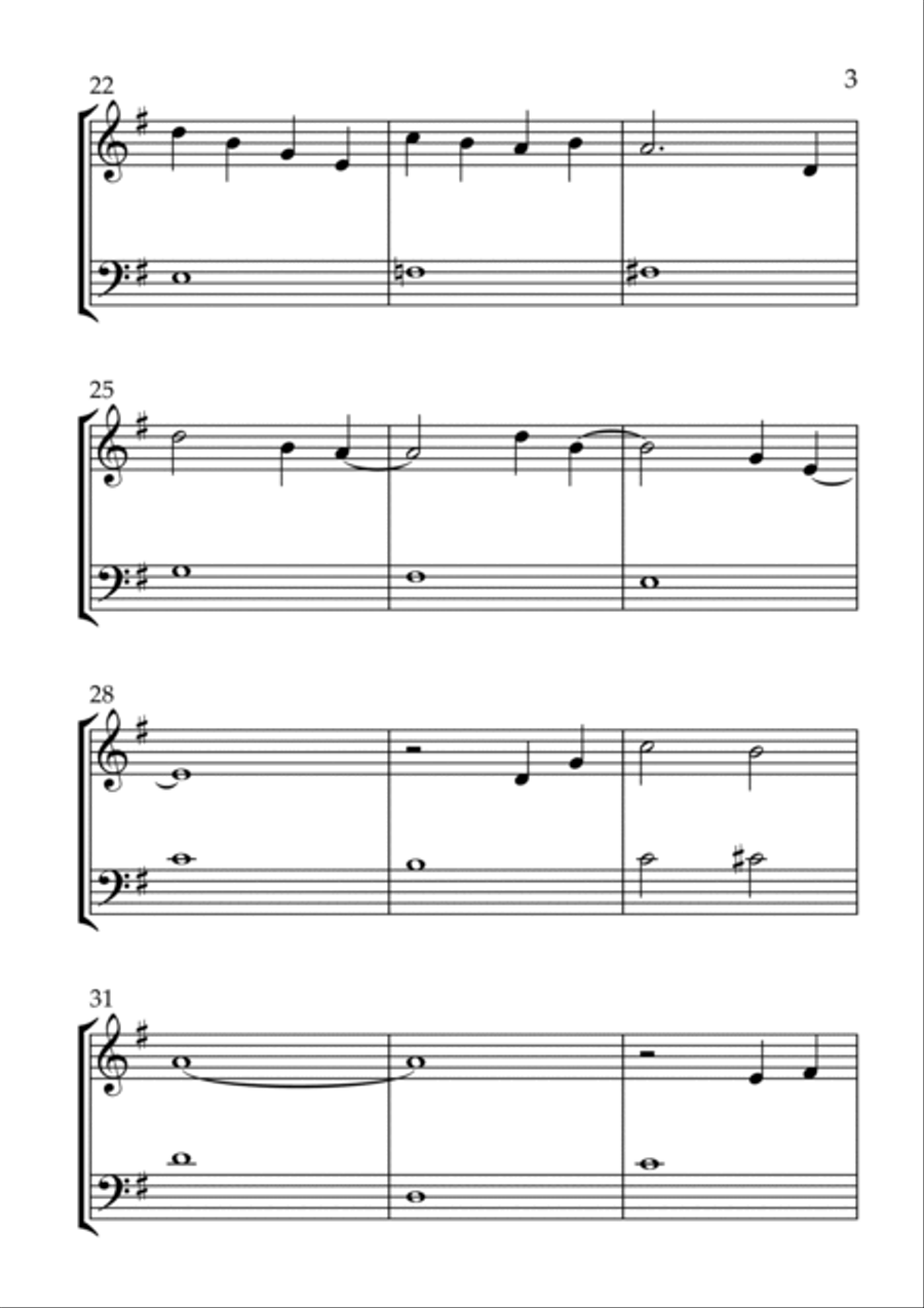 Can You Feel The Love Tonight Woodwind Duet scores gallery preview page 3