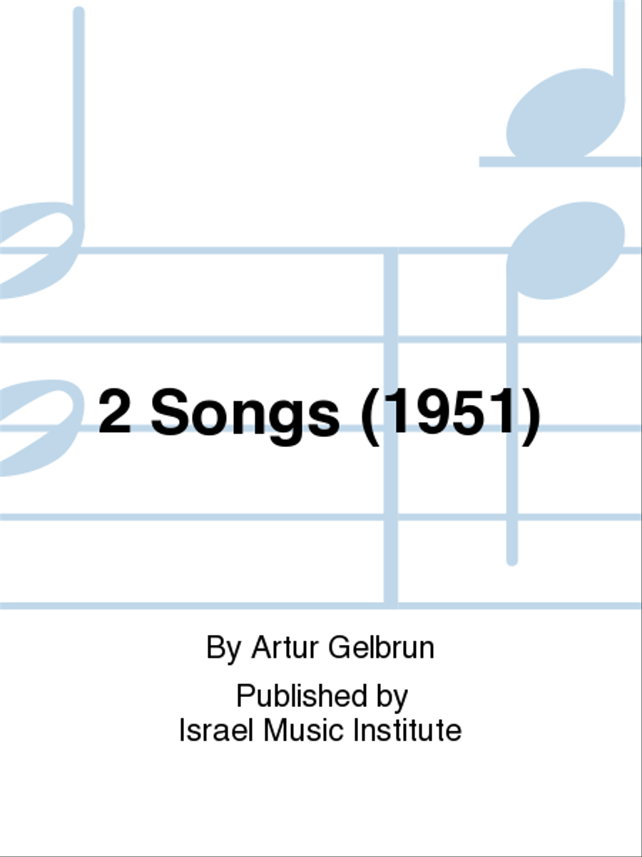 2 Songs (1951)