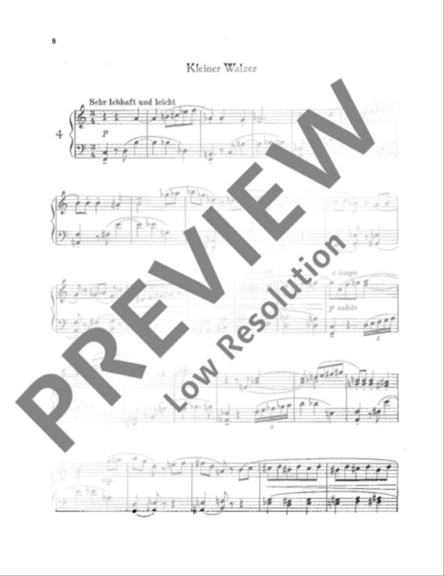 7 little piano pieces Piano Solo scores gallery preview page 9