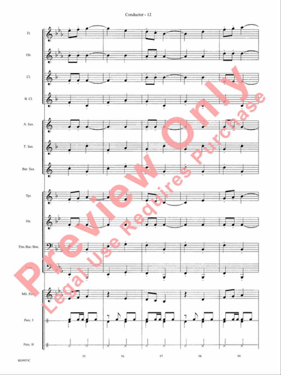Manhattan Beach Manhattan Beach Concert Band scores gallery preview page 14