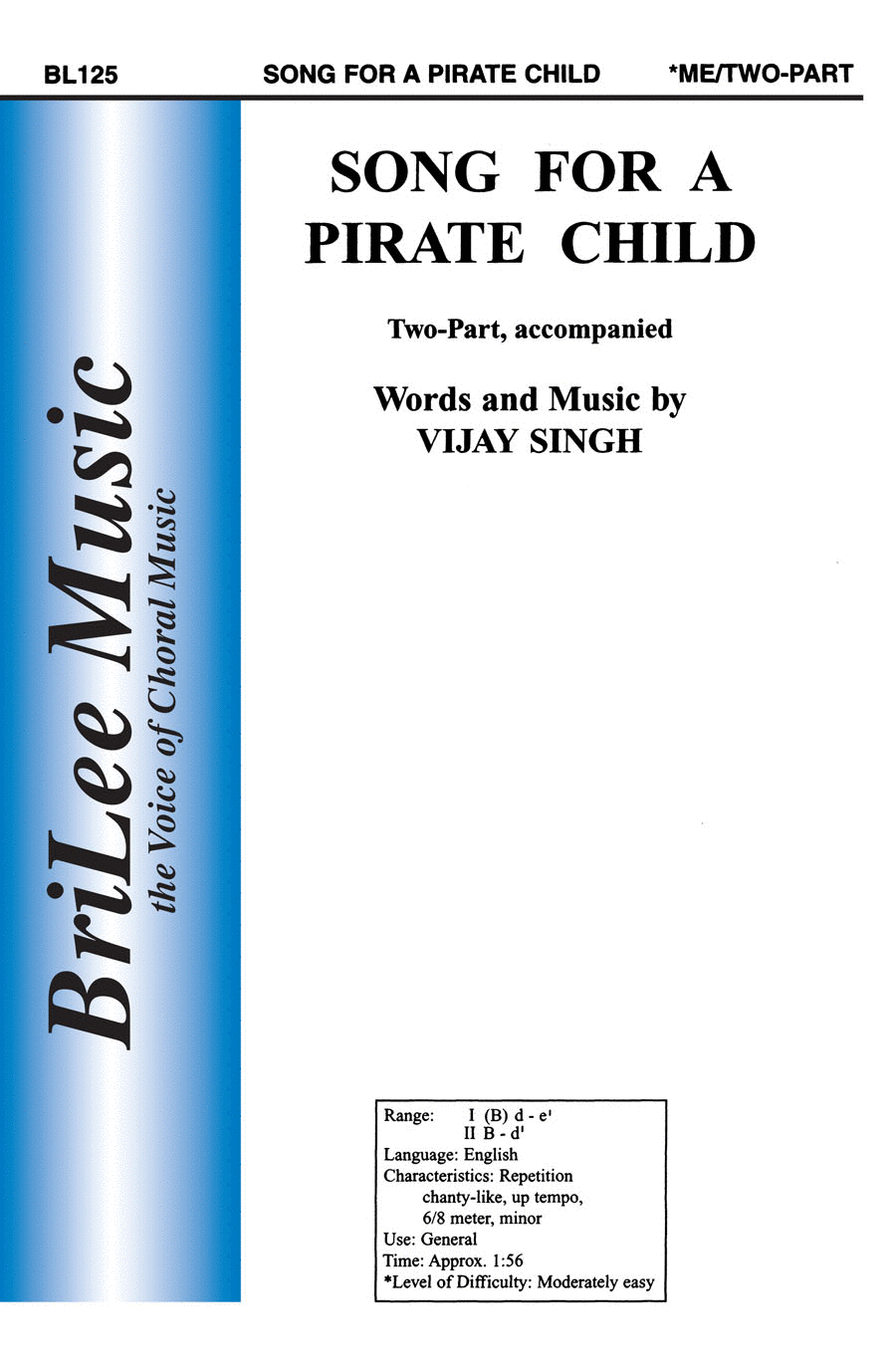 Song for a Pirate Child Choir scores gallery preview page 1