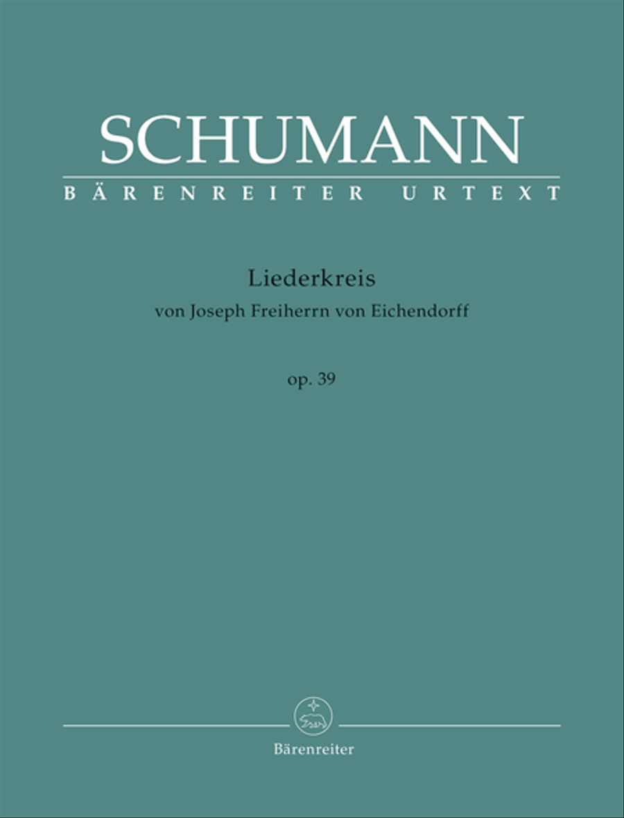 Liederkreis op. 39 Voice scores gallery preview page 1