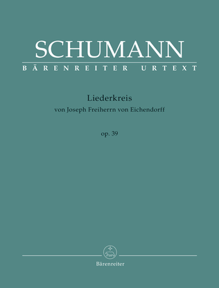 Book cover for Liederkreis op. 39
