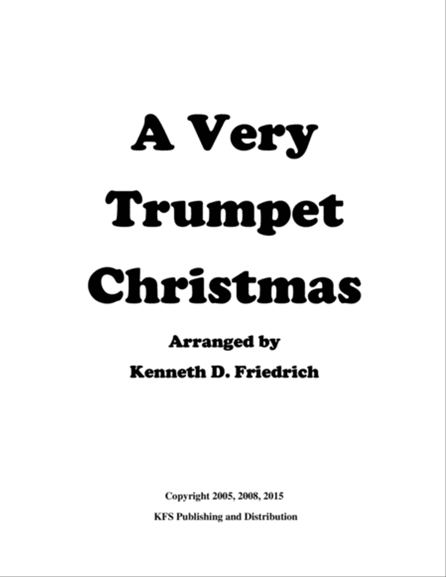 A Very Trumpet Christmas Trumpet Duet scores gallery preview page 1