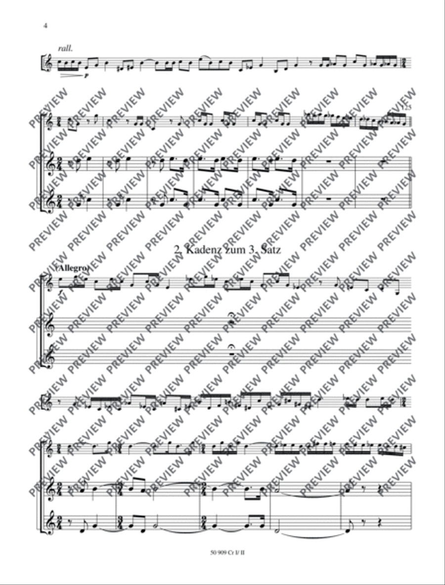 Cadenzas Solo Part scores gallery preview page 15
