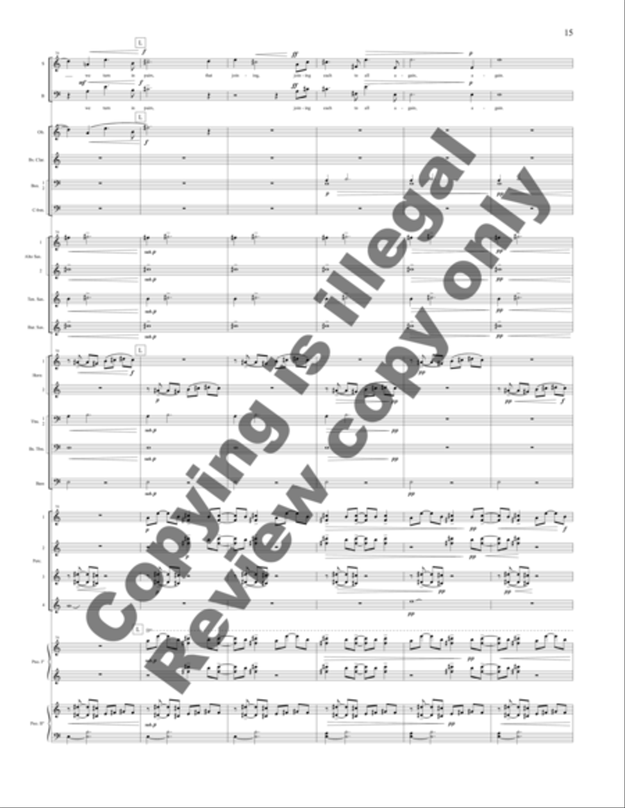 Within the Circles of Our Lives (Full Score) Choir scores gallery preview page 11