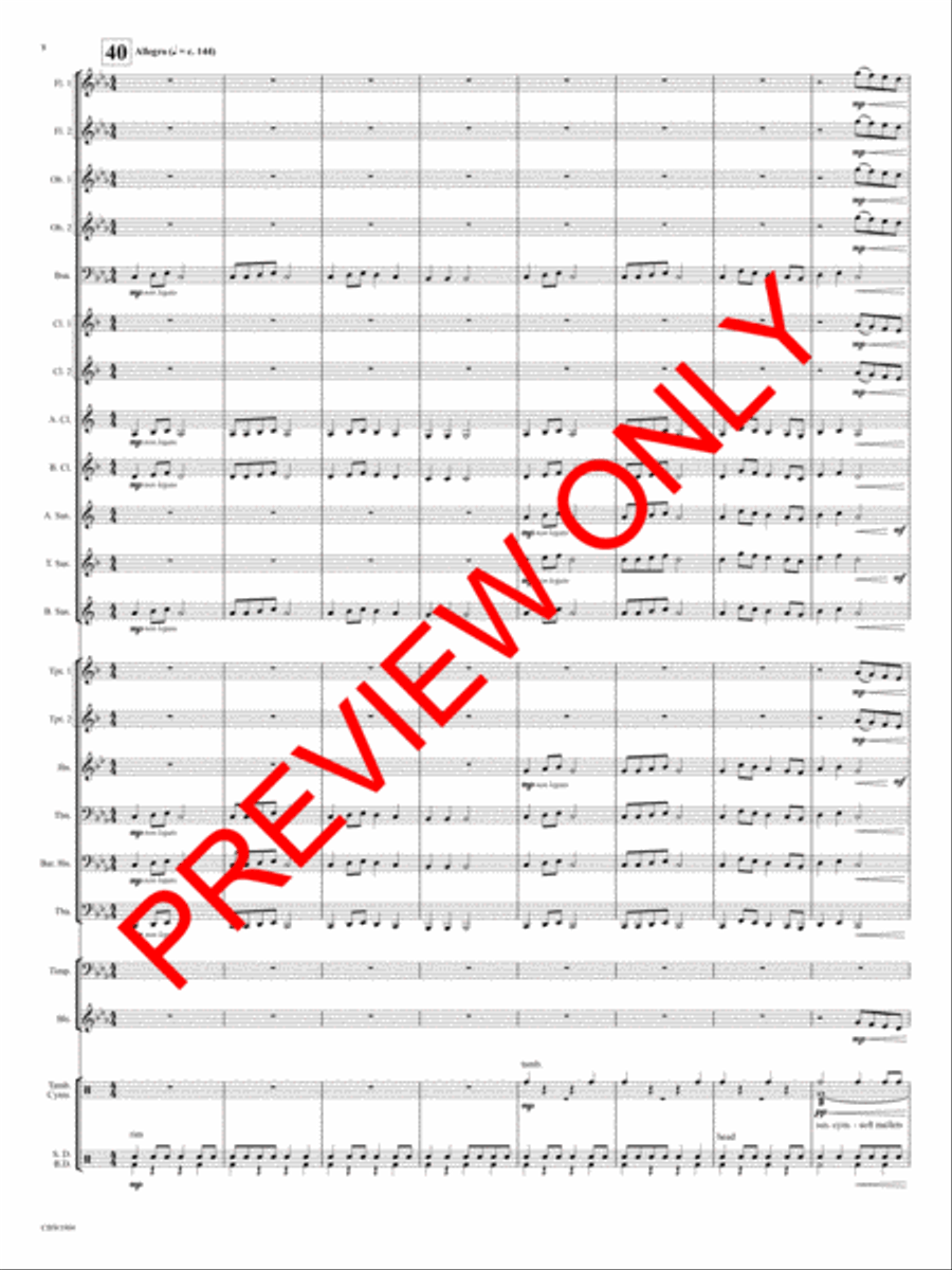 Synergos Synergos Concert Band scores gallery preview page 9