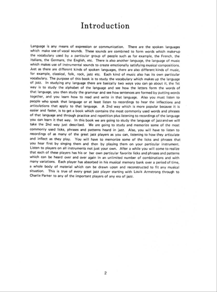 Jazz Saxophone Licks, Phrases & Patterns Saxophone scores gallery preview page 3