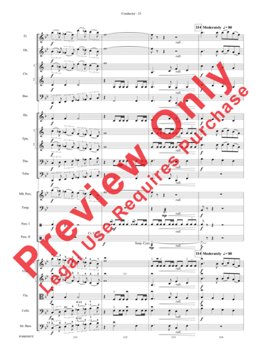 Selections from Star Wars: Episode III Revenge of the Sith Full Orchestra scores gallery preview page 53