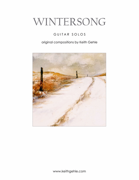 "Wintersong" album for solo classical fingerstyle guitar (+ TAB) image number null