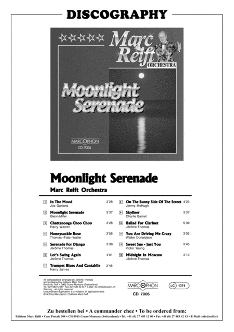 Serenade for Django Concert Band scores gallery preview page 3