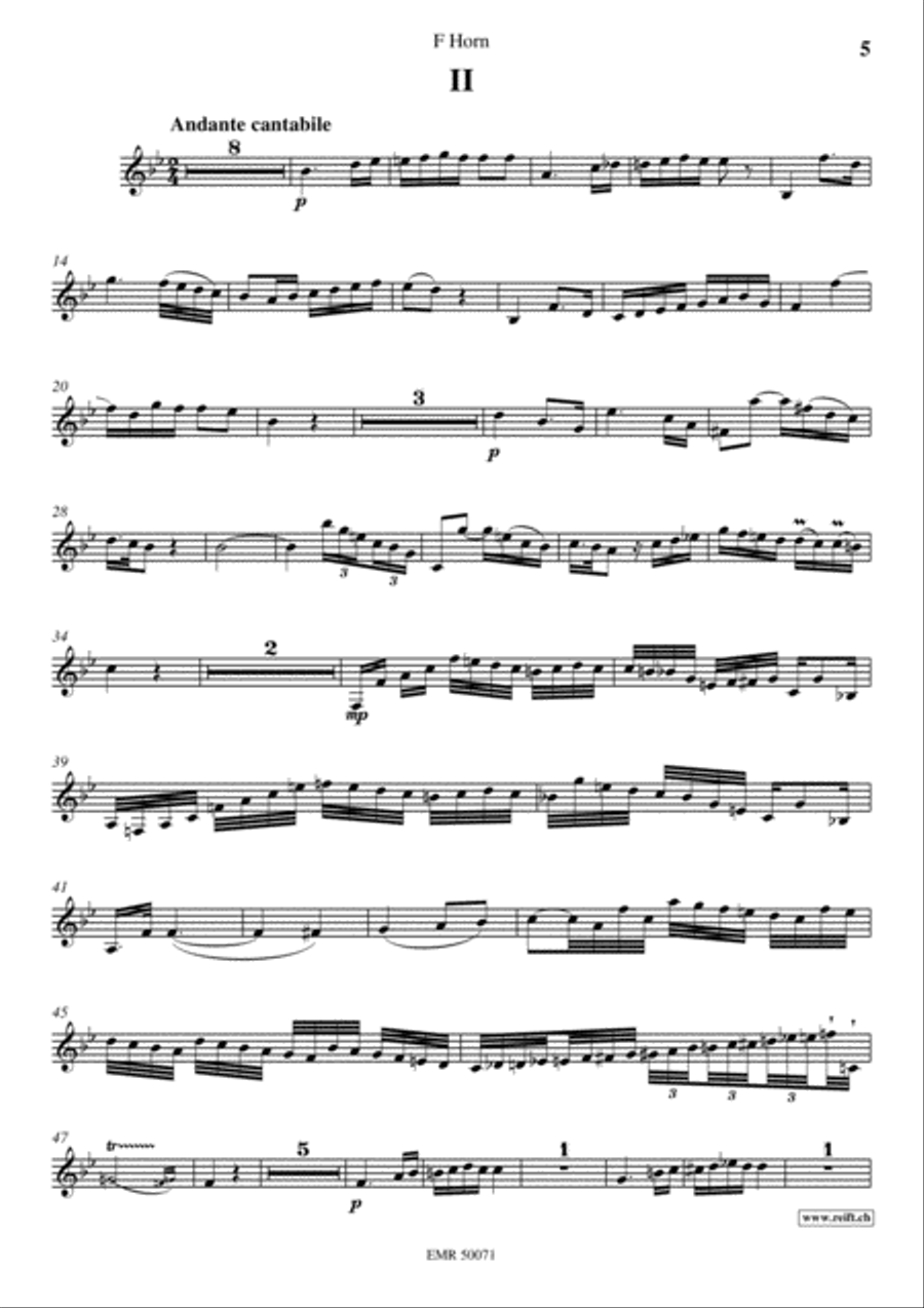 Grand Concerto Horn scores gallery preview page 6
