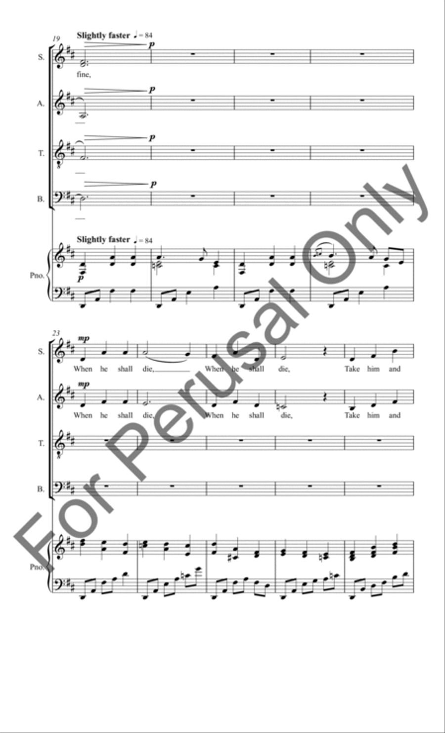 Eulogy 4-Part scores gallery preview page 4