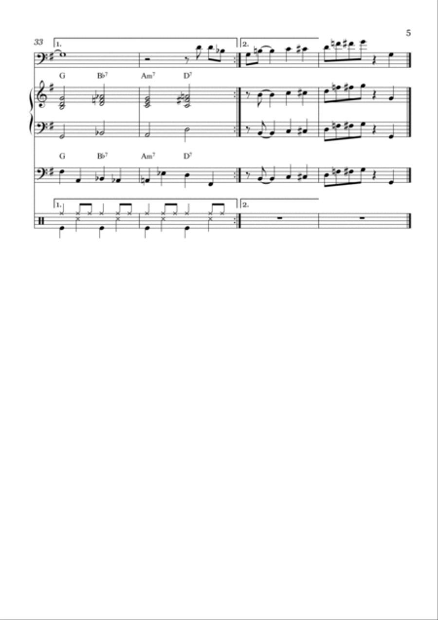 St. Louis Blues Small Ensemble scores gallery preview page 6