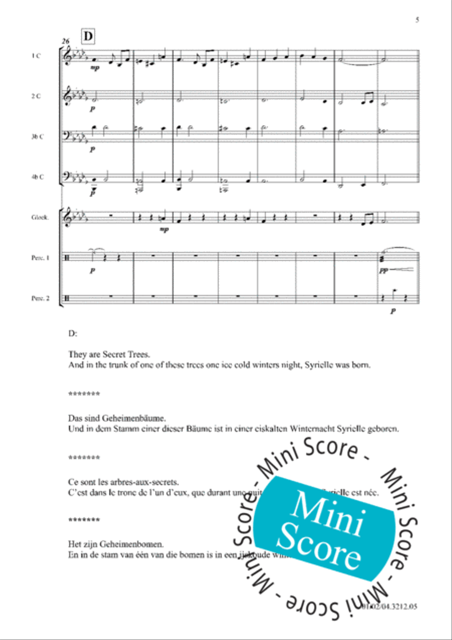 Syrielle Syrielle Fanfare Band scores gallery preview page 11