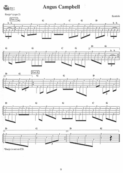 50 Tunes for Banjo, Volume 1 5-String Banjo - Sheet Music