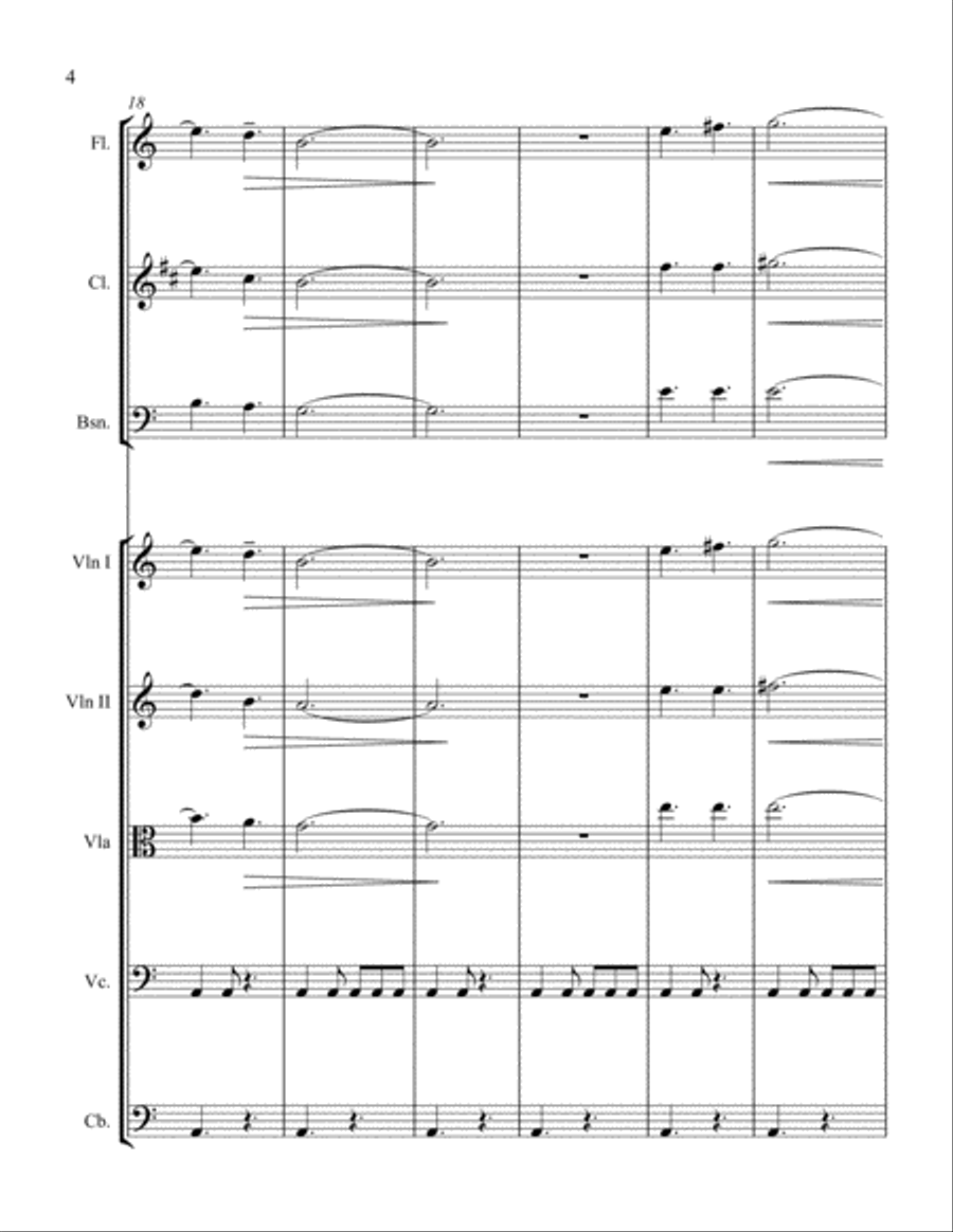 Ancient Odyssey String Orchestra scores gallery preview page 6