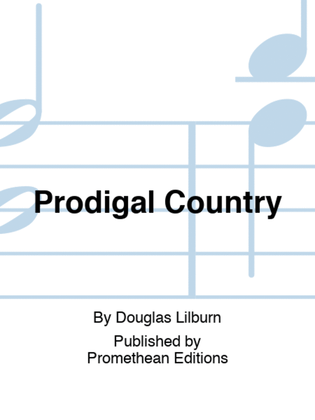 Book cover for Prodigal Country