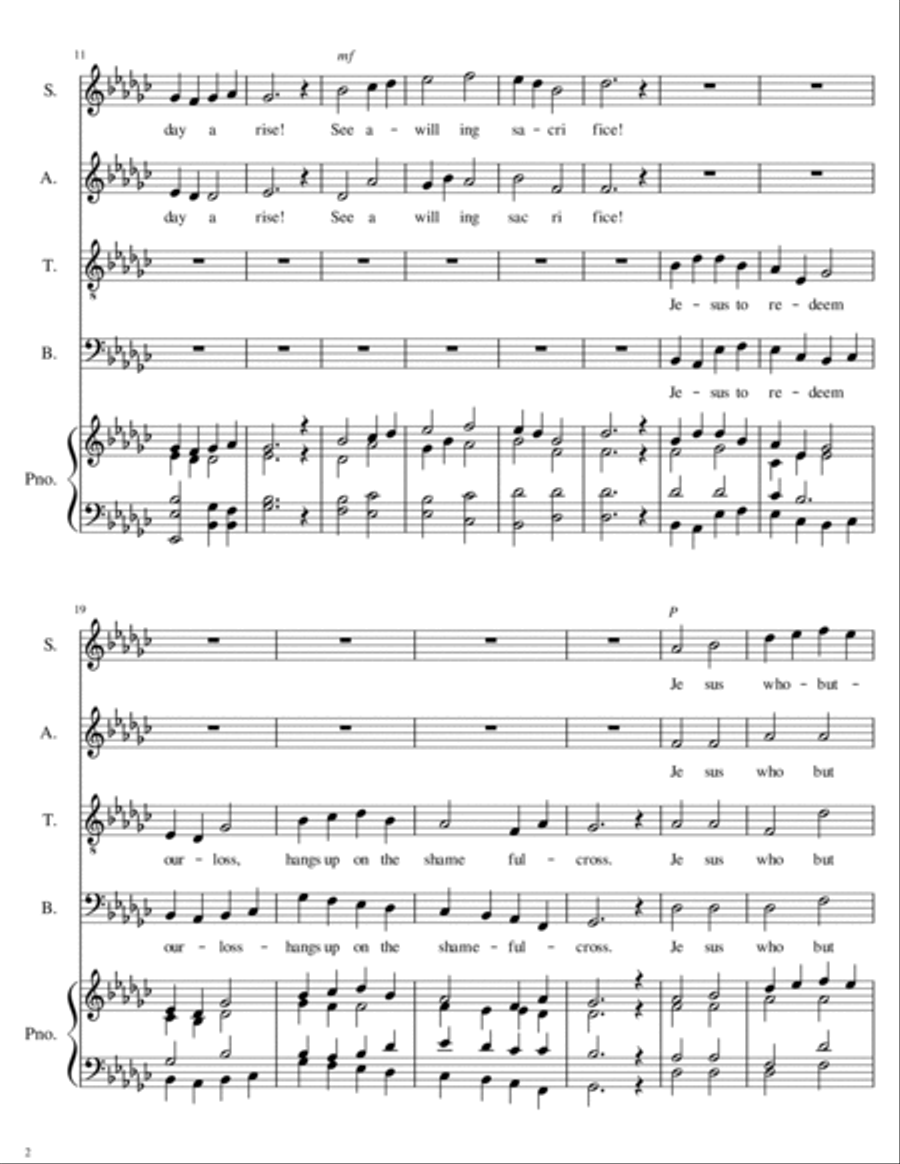 See the Destined Day Arise Voice scores gallery preview page 2