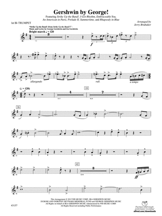 Gershwin by George!: 1st B-flat Trumpet