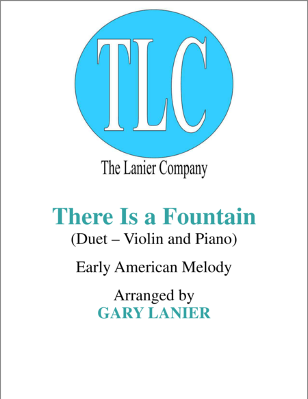 THERE IS A FOUNTAIN (Duet – Violin and Piano/Score and Parts) image number null