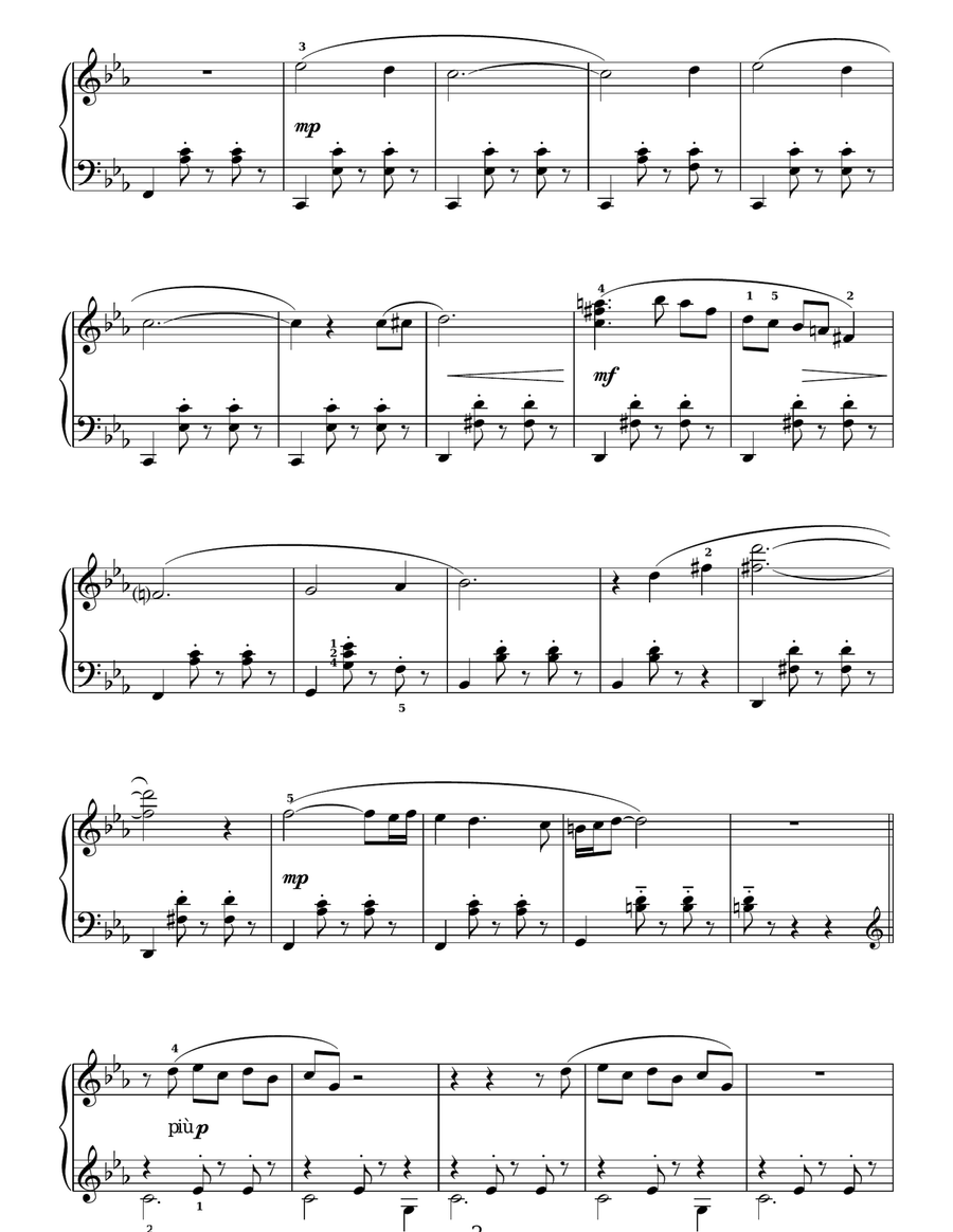 Dancing With The Bear Piano Solo scores gallery preview page 2