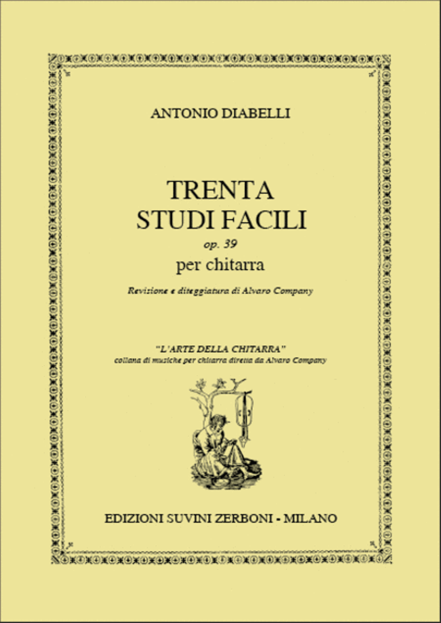 Trenta Studi, Sc 39 Per Chitarra Guitar scores gallery preview page 1