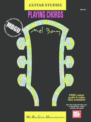 Book cover for MBGU Guitar Studies: Playing Chords
