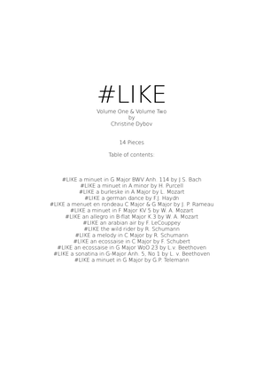 #LIKE Volume ONE & Volume TWO