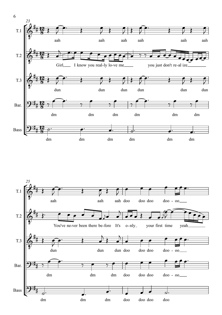 End Of The Road from the Paramount Motion Picture BOOMERANG 4-Part scores gallery preview page 6
