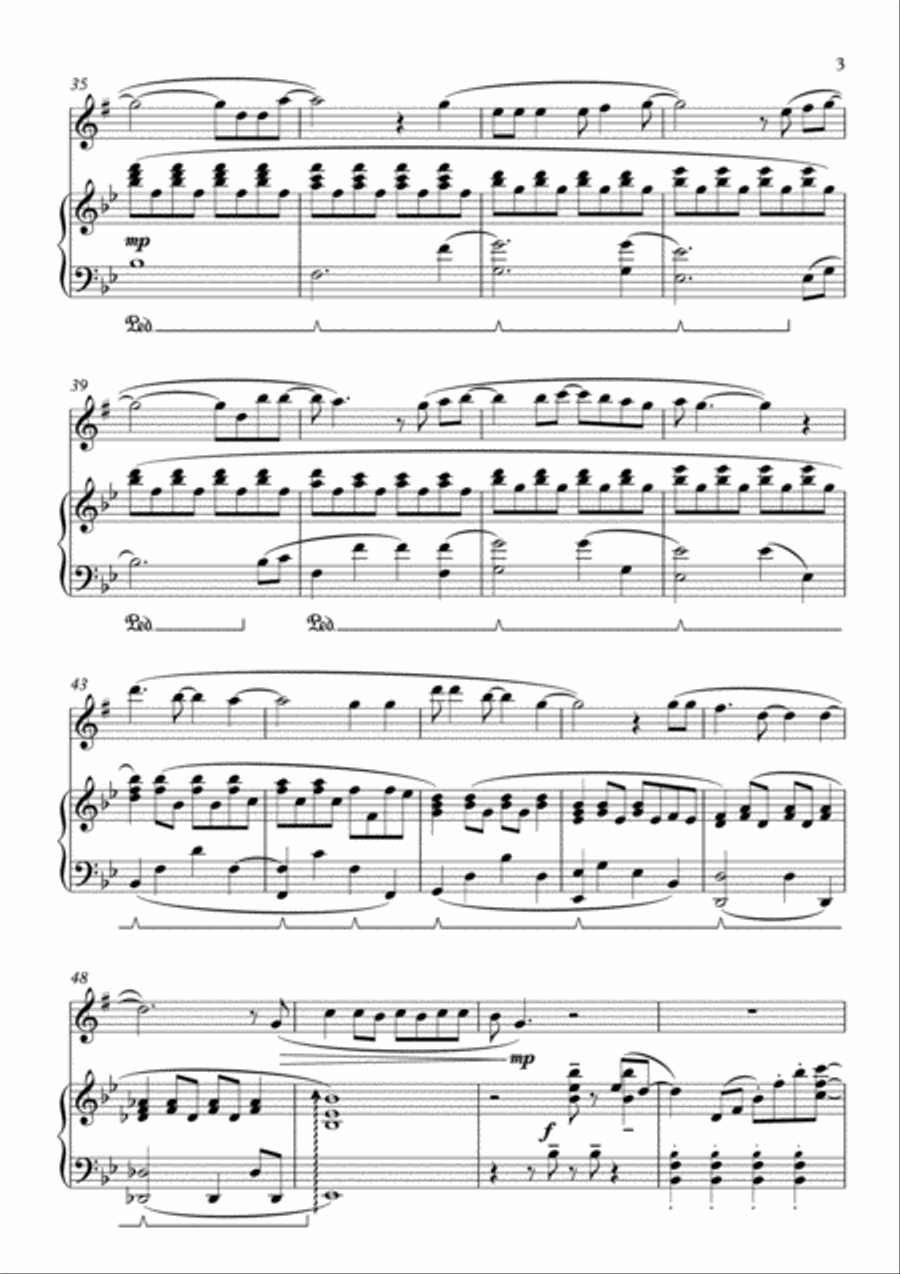 Let It Go (from Frozen) Alto Saxophone scores gallery preview page 3