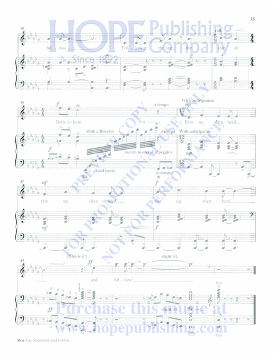 Seven Sacred Vocal Solos High Voice scores gallery preview page 38
