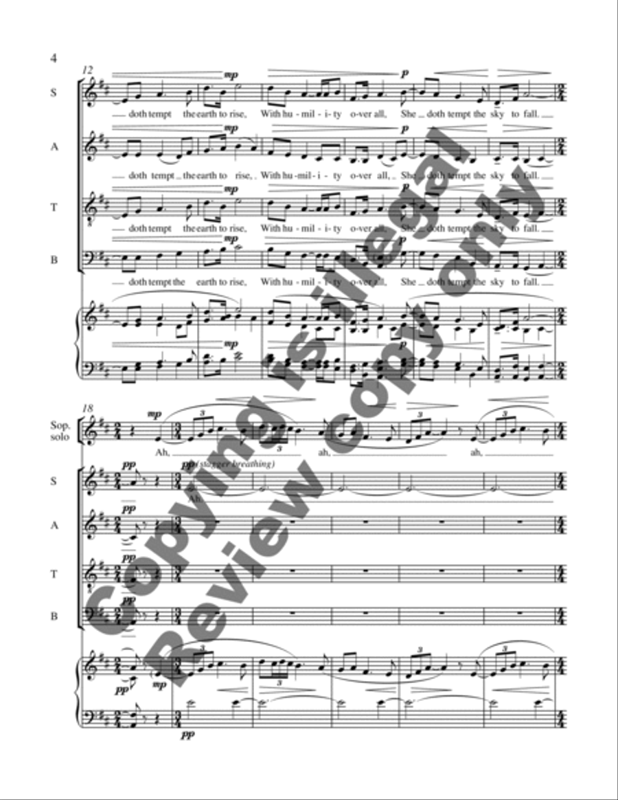 The Virgin 4-Part scores gallery preview page 7