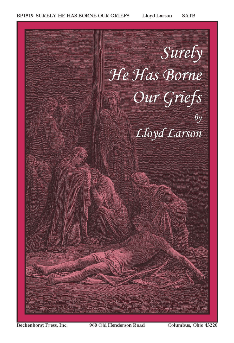 Surely He Has Borne Our Griefs - Larson 4-Part scores gallery preview page 1