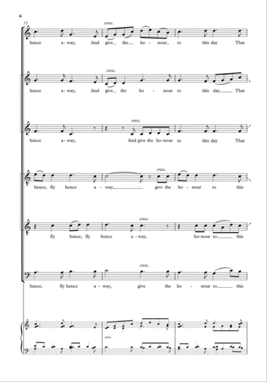 What sweeter music A Cappella scores gallery preview page 6
