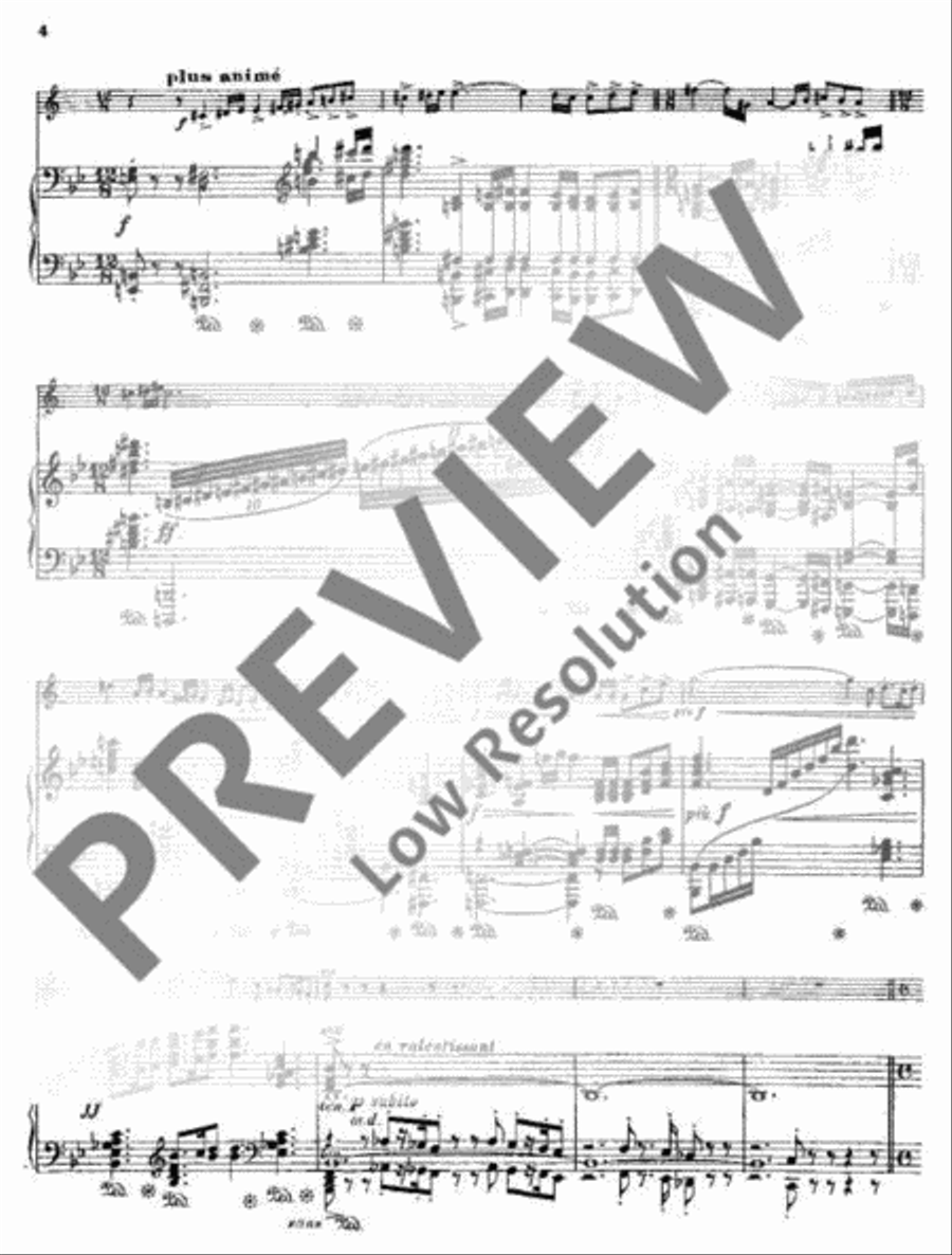 Fantaisie-Caprice Trumpet scores gallery preview page 5