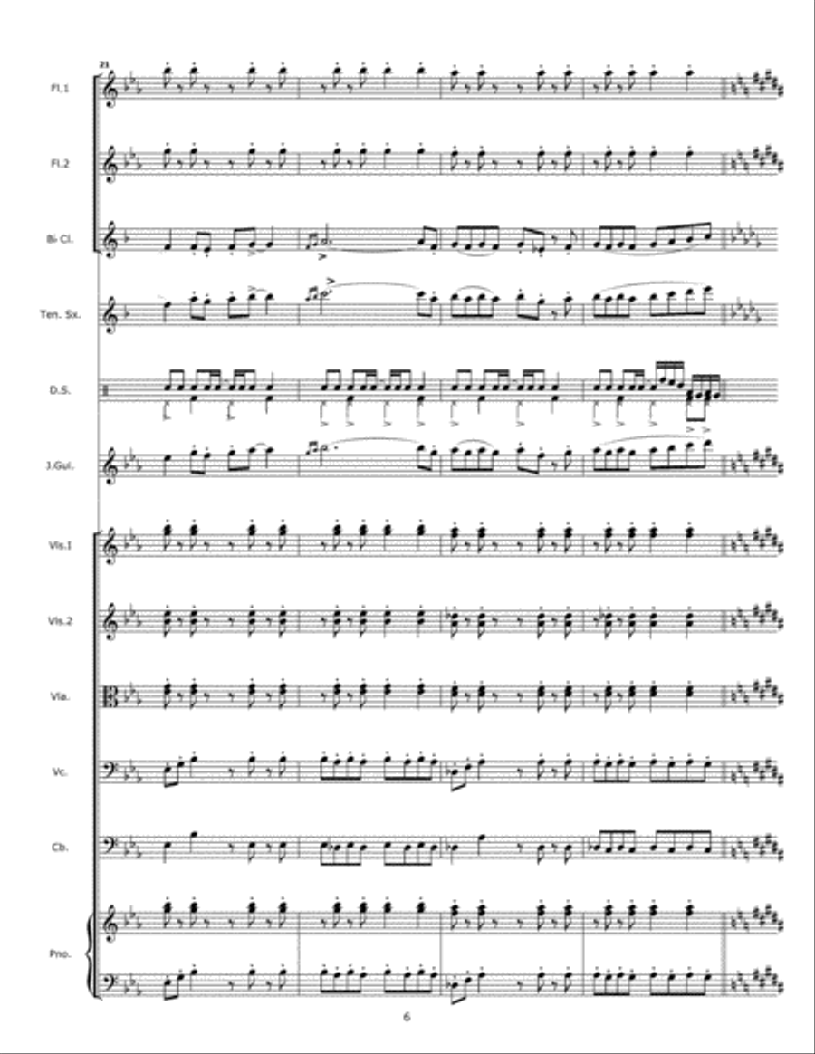 Mireya Chamber Orchestra scores gallery preview page 6