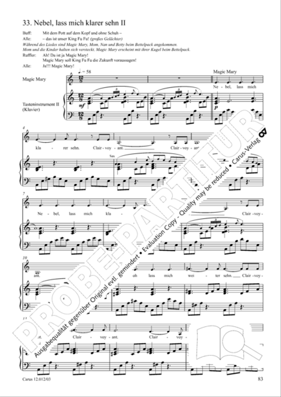 London Dreams 3-Part scores gallery preview page 84