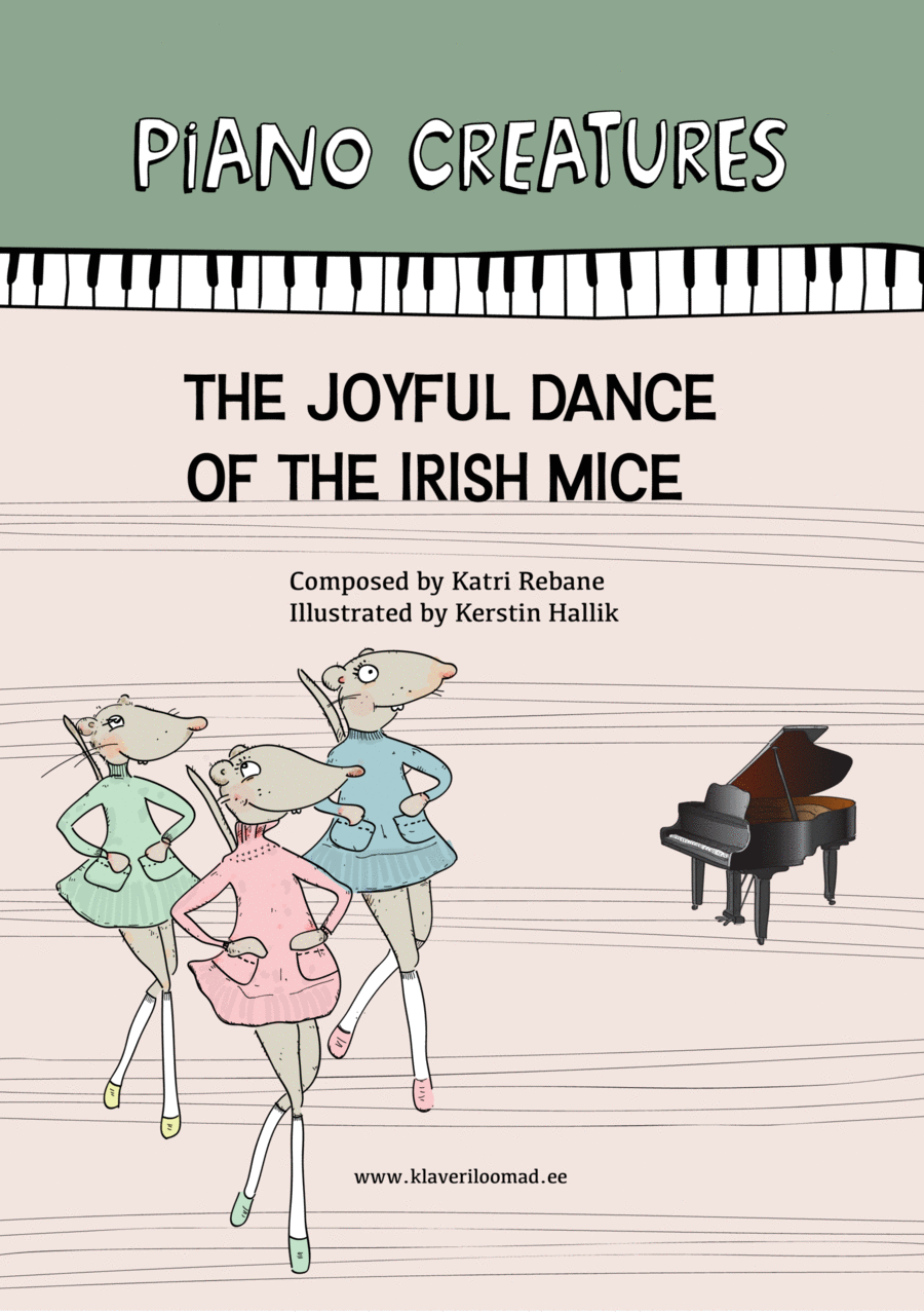 Piano Creatures. The Joyful Dance of the Irish Mice Piano Method scores gallery preview page 1