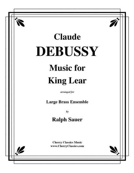 Music for King Lear for Large Brass Ensemble image number null