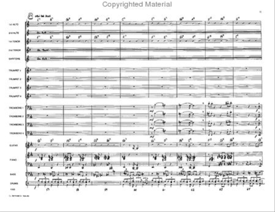 External Combustion Jazz Ensemble scores gallery preview page 10
