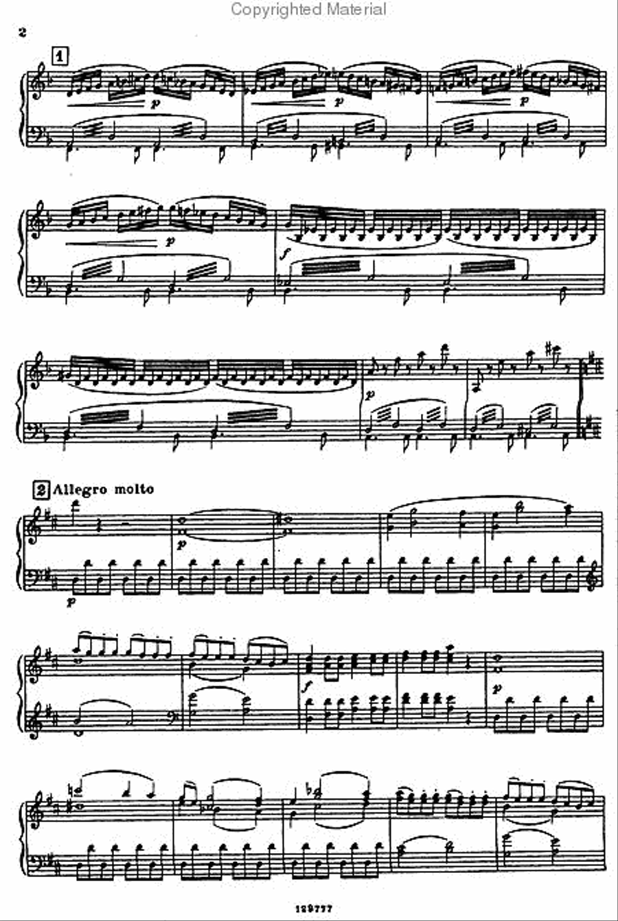 Don Giovanni Voice scores gallery preview page 3