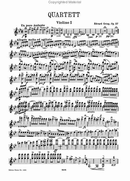 String Quartet in G Minor, Opus 27
