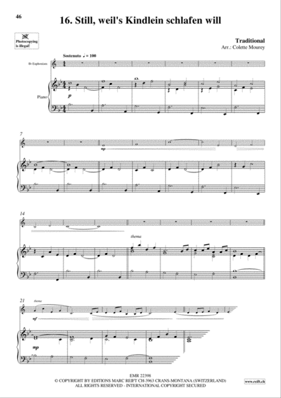 20 Greatest Christmas Hits Euphonium scores gallery preview page 18