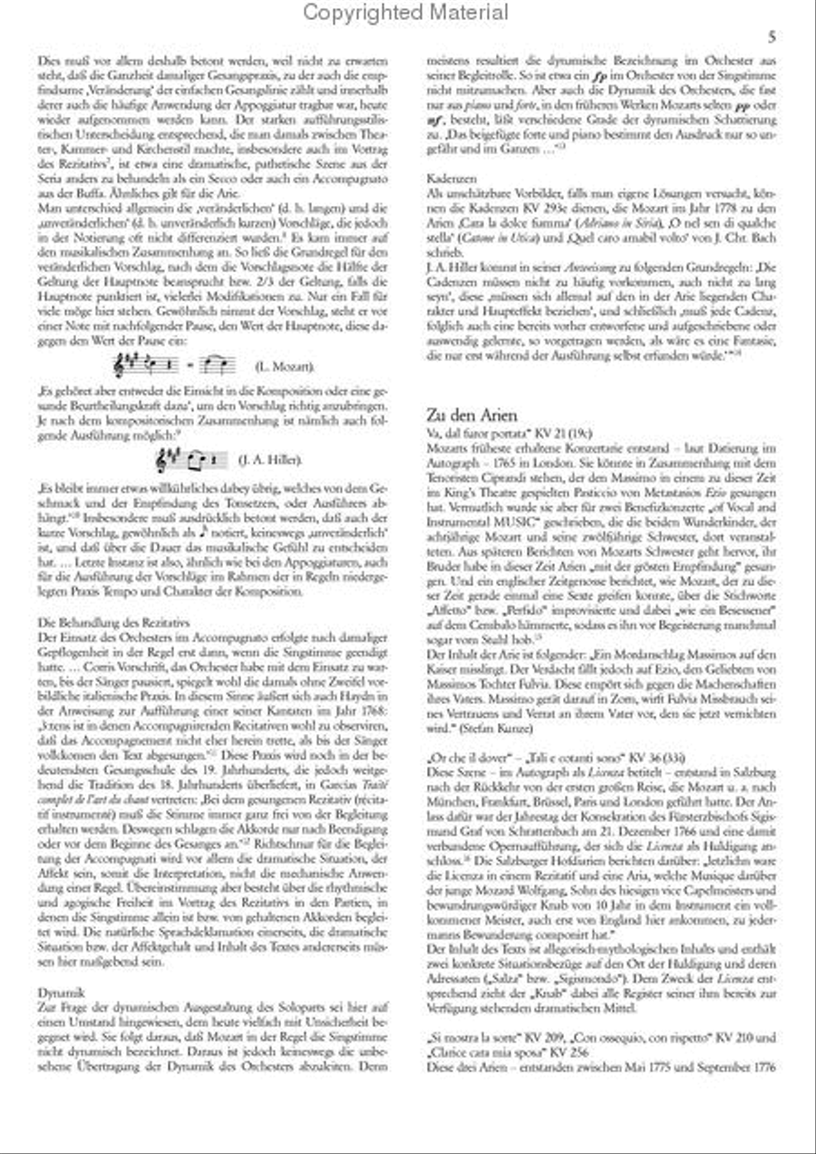 Complete Concert Arias for Tenor Piano, Vocal scores gallery preview page 4