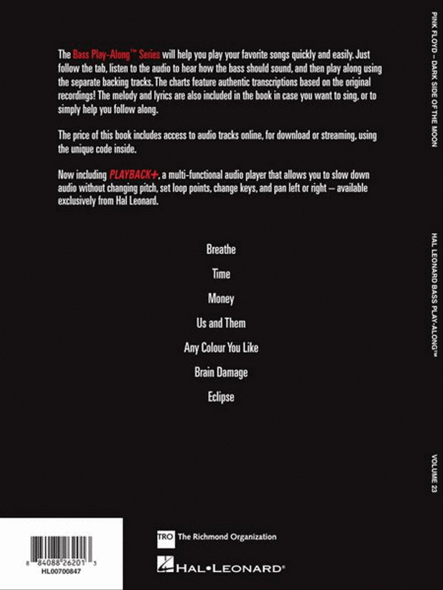 Pink Floyd – Dark Side of the Moon Collection / Songbook scores gallery preview page 7