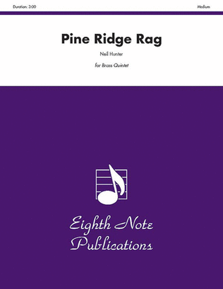 Book cover for Pine Ridge Rag