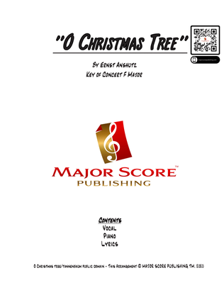 O Christmas Tree - Vocal & Piano - F Major