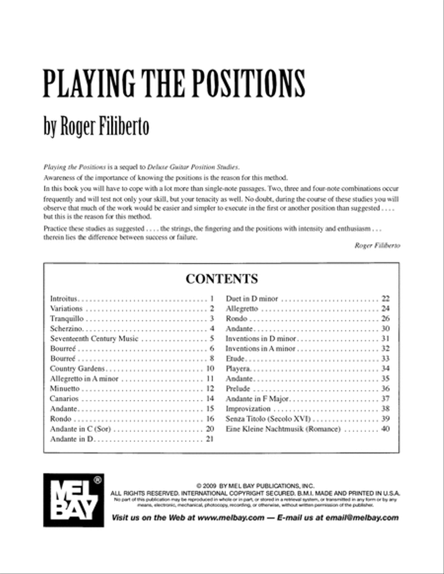 Playing the Positions School and Community scores gallery preview page 2