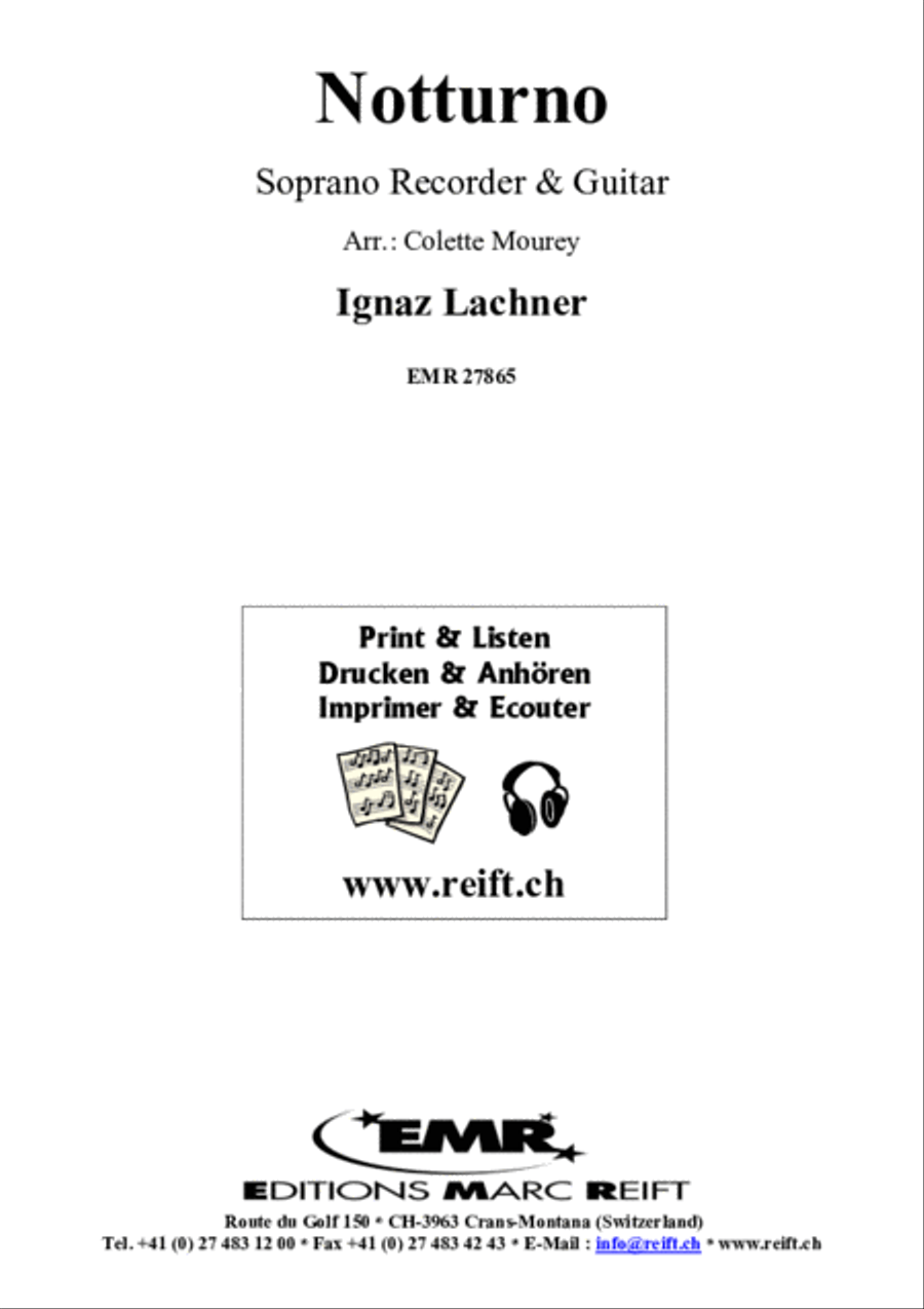 Notturno Notturno Soprano Recorder scores gallery preview page 2